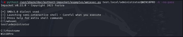 Using WMIEXEC